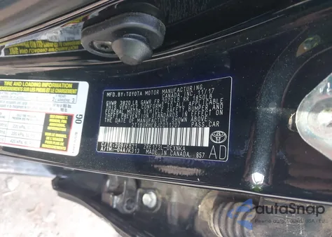 2018 Toyota Corolla Le z USA, uszkodzony, nr VIN 2T1BURHE8JC011207